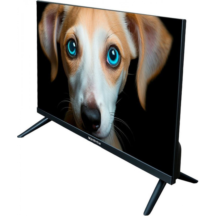 Телевизор Topdevice 24" SMART TV YaOS (черный)