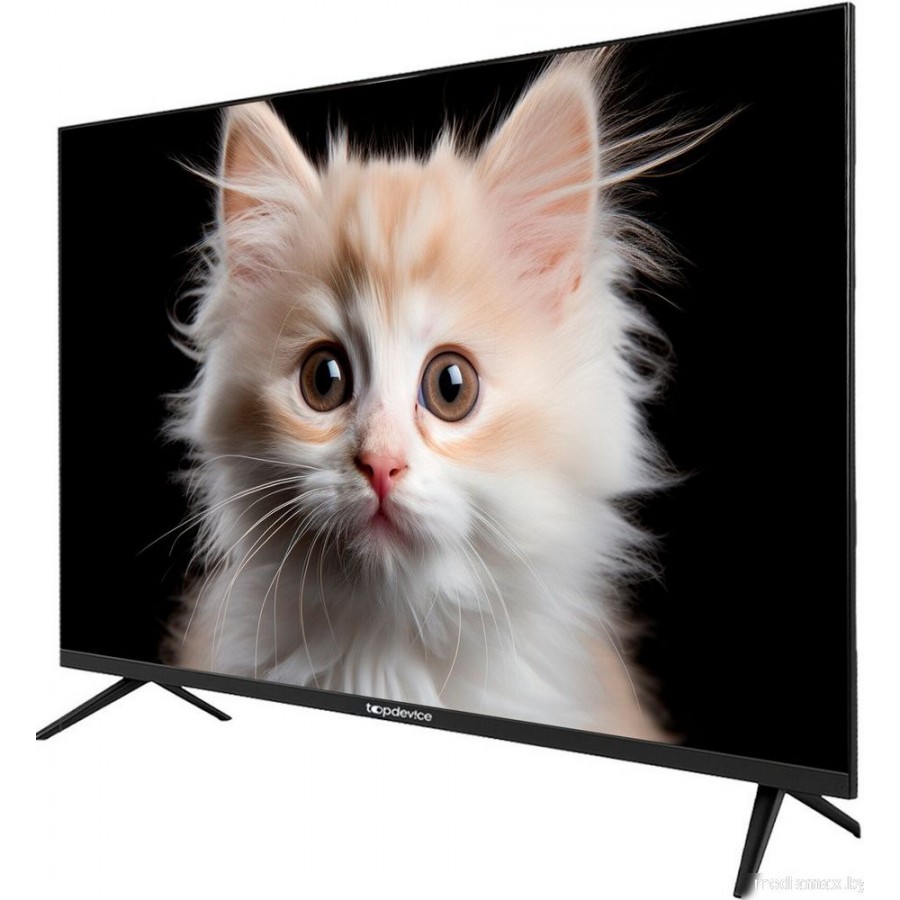Телевизор Topdevice 43" SMART TV YaOS (черный)