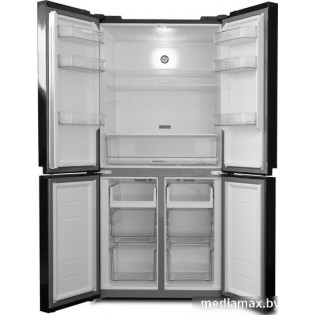 Четырёхдверный холодильник CENTEK CT-1756 NF Black Glass