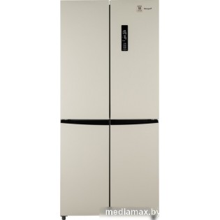 Четырёхдверный холодильник Weissgauff WCD 450 Be NoFrost Inverter
