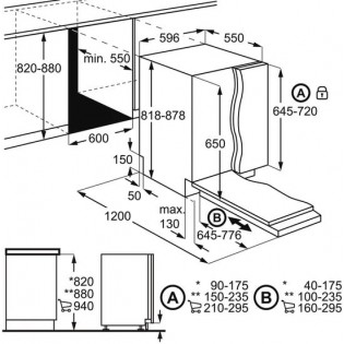 Встраиваемая посудомоечная машина Electrolux EEM48321L