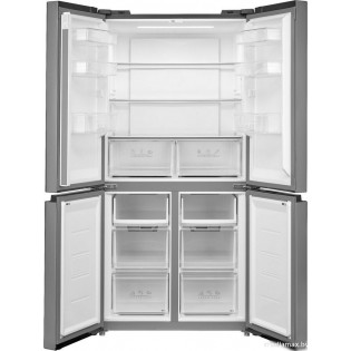 Четырёхдверный холодильник Korting KNFM 84177 X