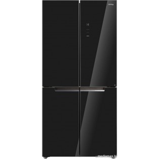 Четырёхдверный холодильник Korting KNFM 84177 GN