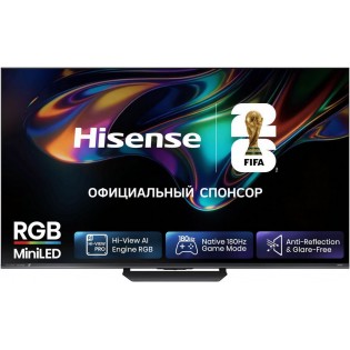 RGB miniLED телевизор Hisense 75UR8S